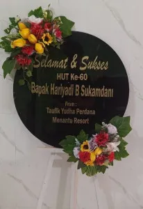 Papan Akrilik Ucapan Ulang Tahun Cinere